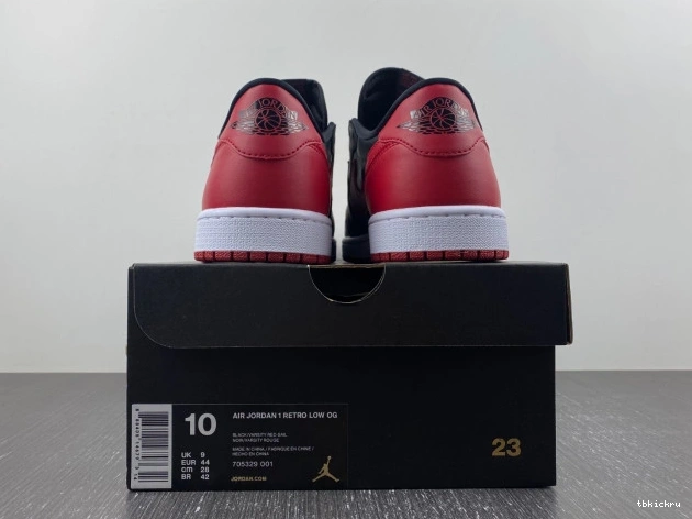 Reps TBK Low Jordan 705329-001 Retro Bred Air 1 0813